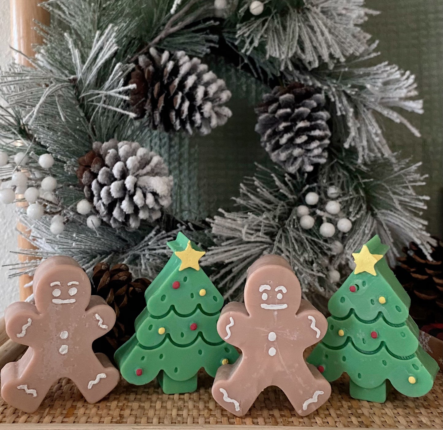 Christmas Tree + Gingerbread Man