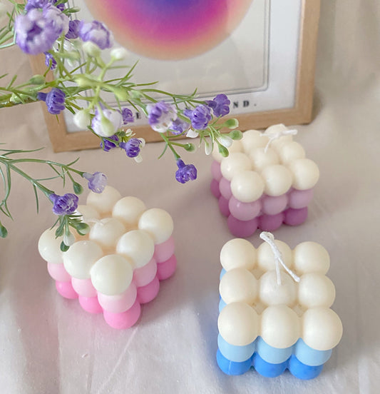 Gradient Bubble Candle